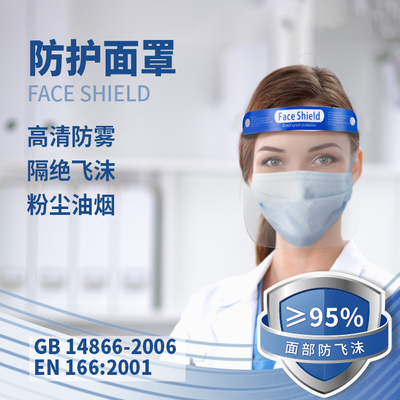 Whole face Anti-fog High temperature multi-protective Face Shield mask Against COVID-19